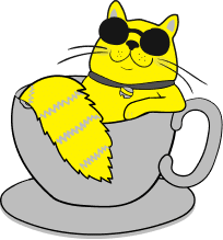 happy cat in teacup recieves online personal loans nz